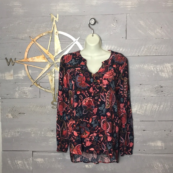 Loft multi colored top - Picture 6 of 6